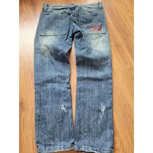 ‎Dsquared2 Dean and Dan Destructed Jeans Straight
